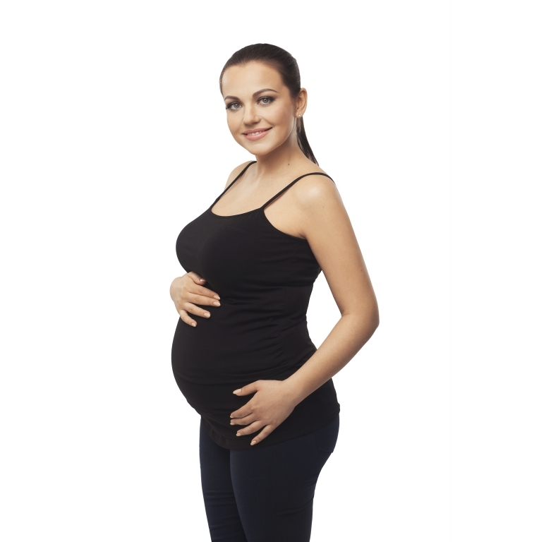 podkoszulka ciążowa femibelly czarna